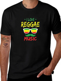 Reggae Music T-Shirt - Cool Rasta Graphic Tee