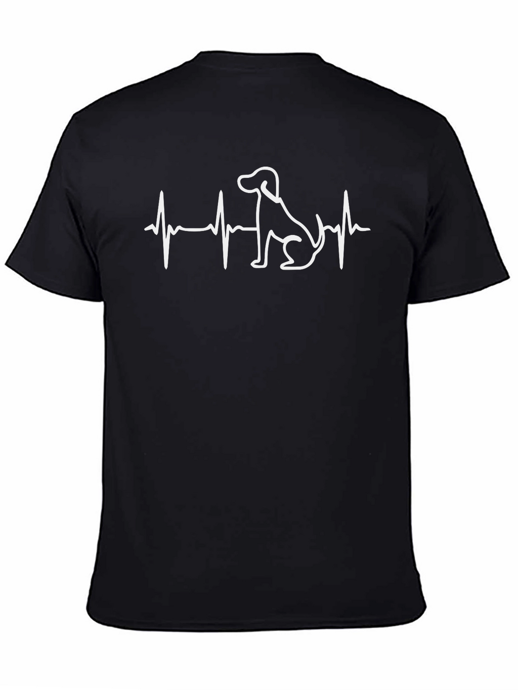 Dog Heartbeat T-Shirt - Pet Lover Tee