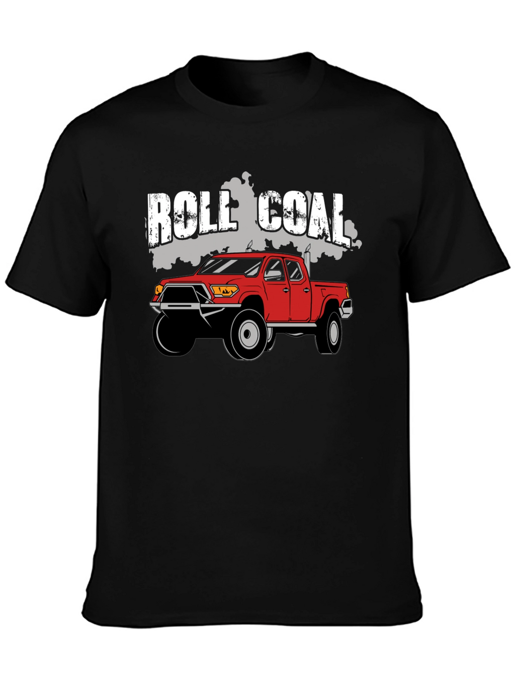 Roll Coal Truck Graphic T-Shirt