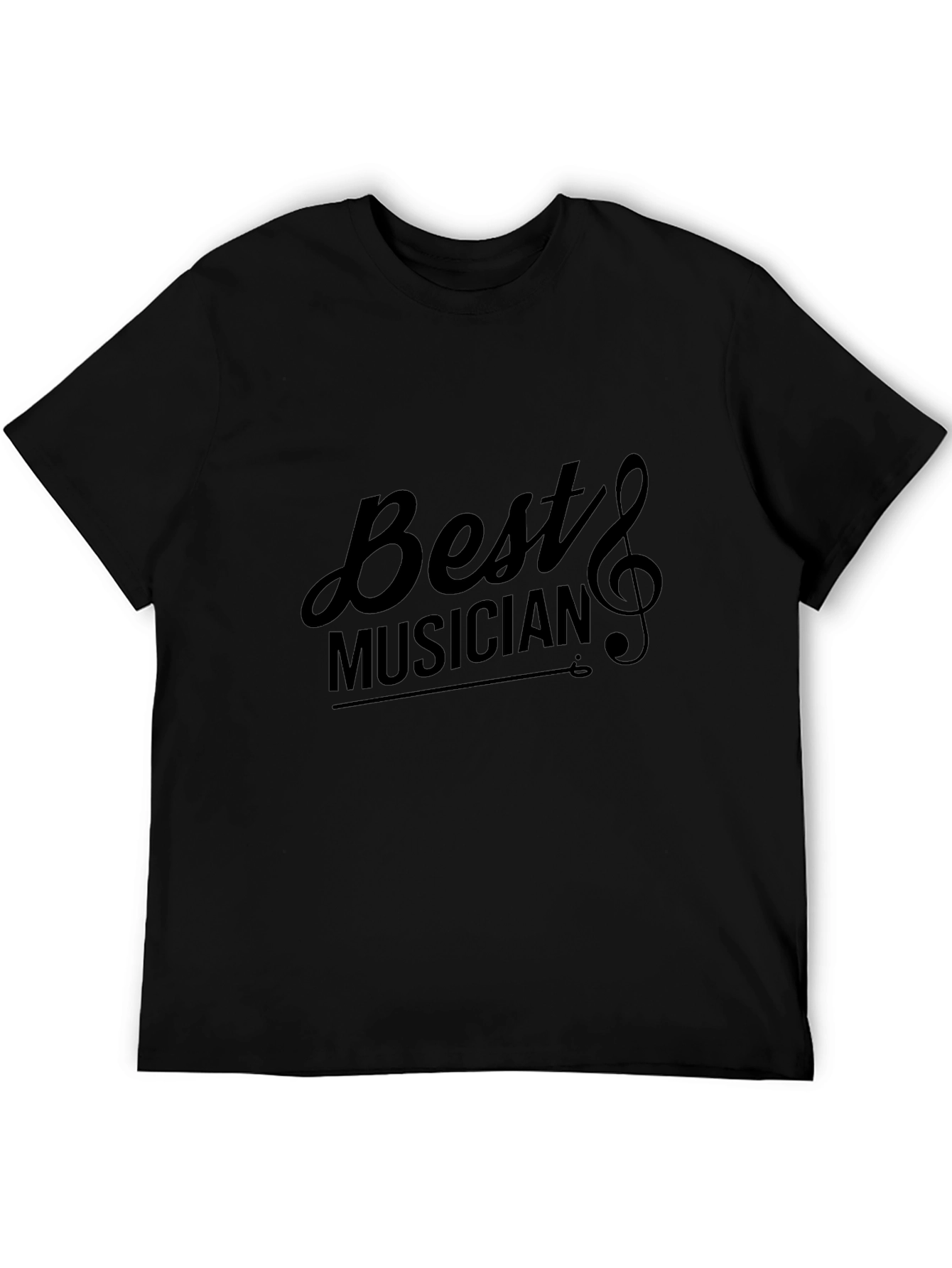 Best Musician T-Shirt - Black Graphic Tee