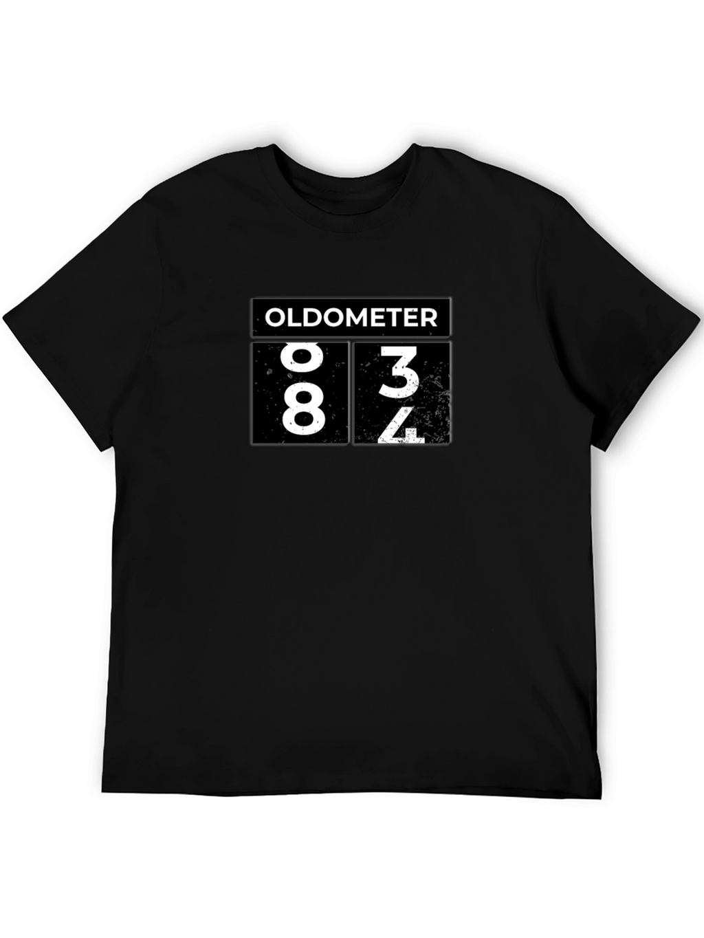 Oldometer 83 to 84 Funny Birthday T-Shirt