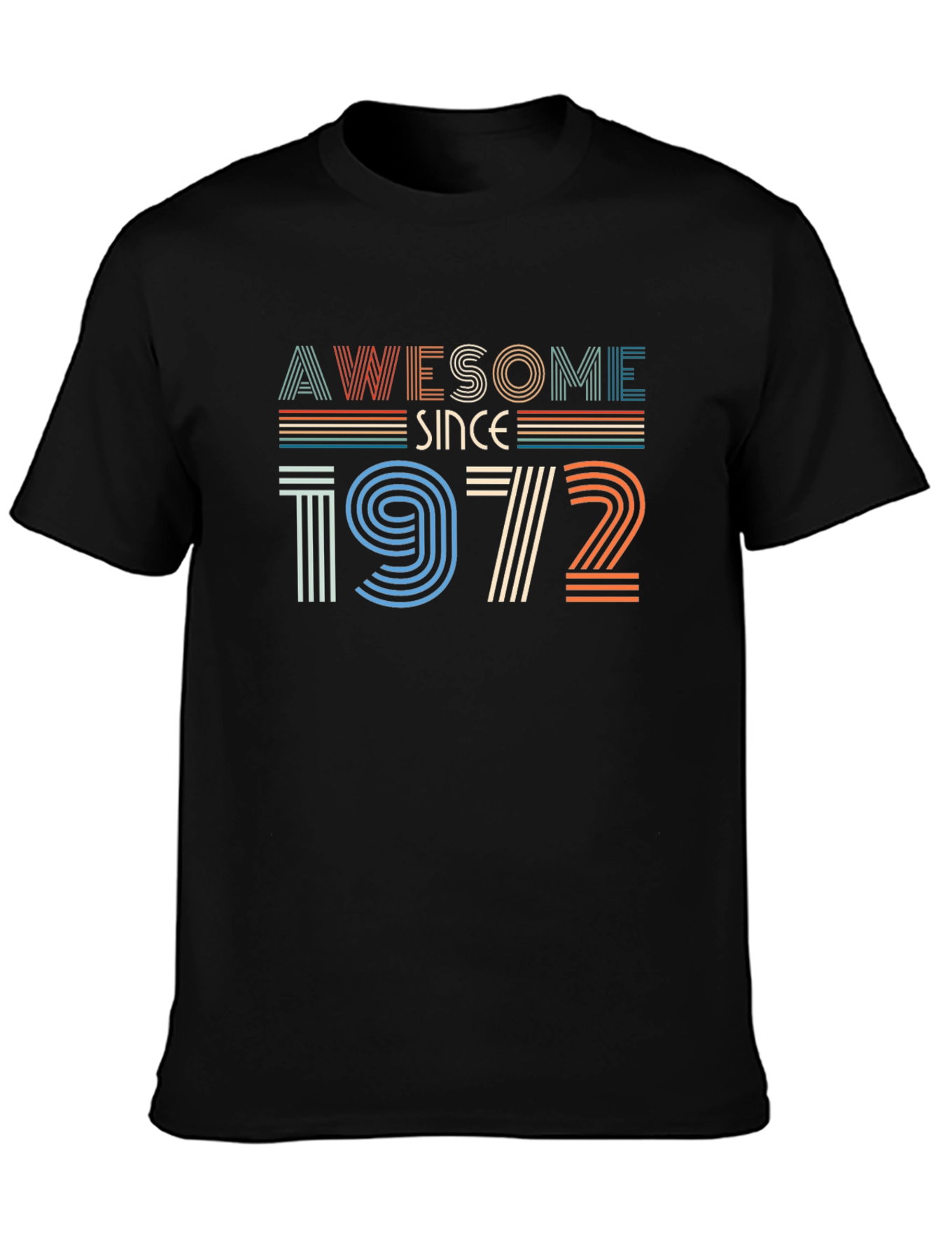 Awesome Since 1972 Graphic T-Shirt