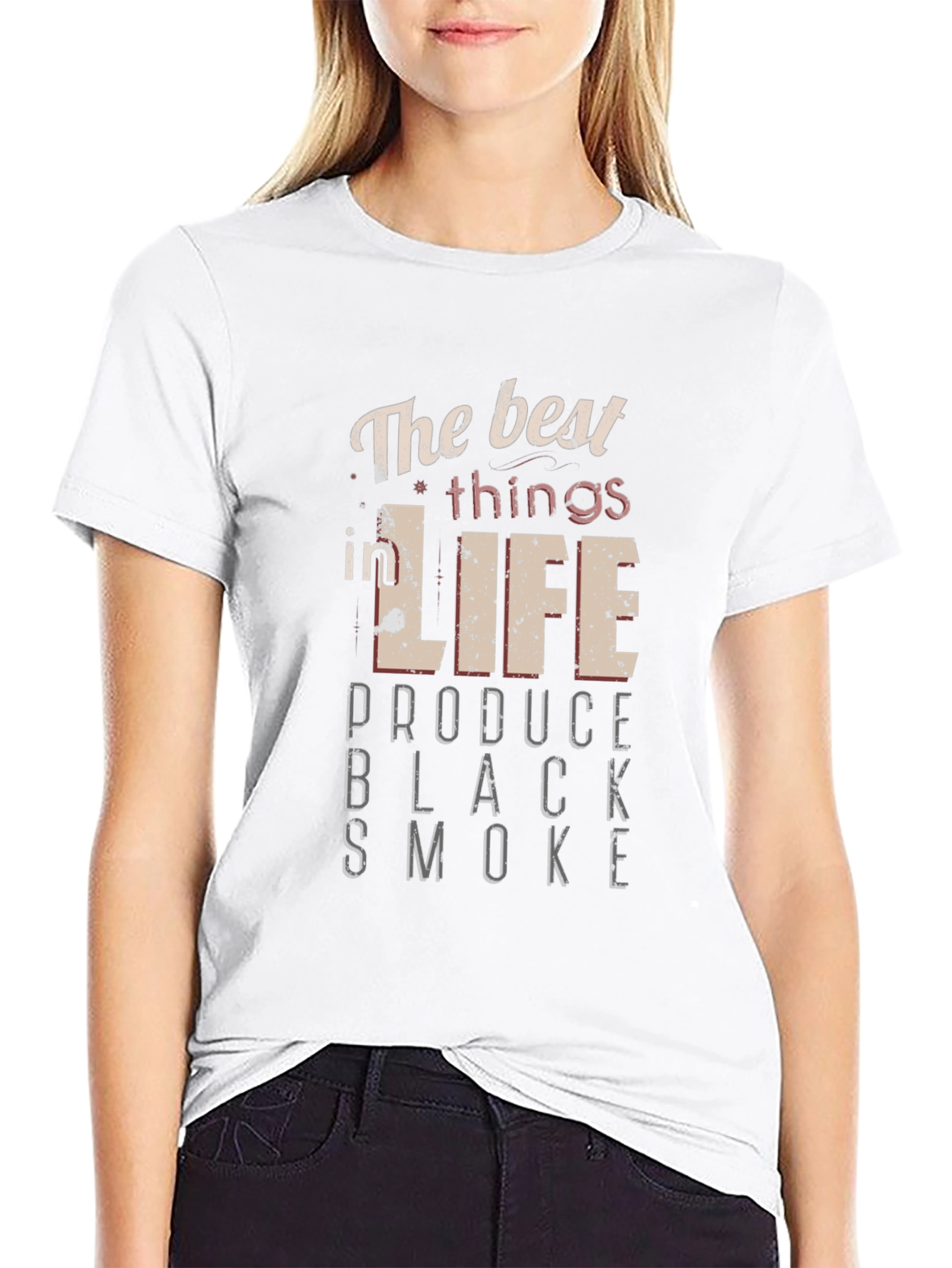 The Best Things in Life T-Shirt - Black