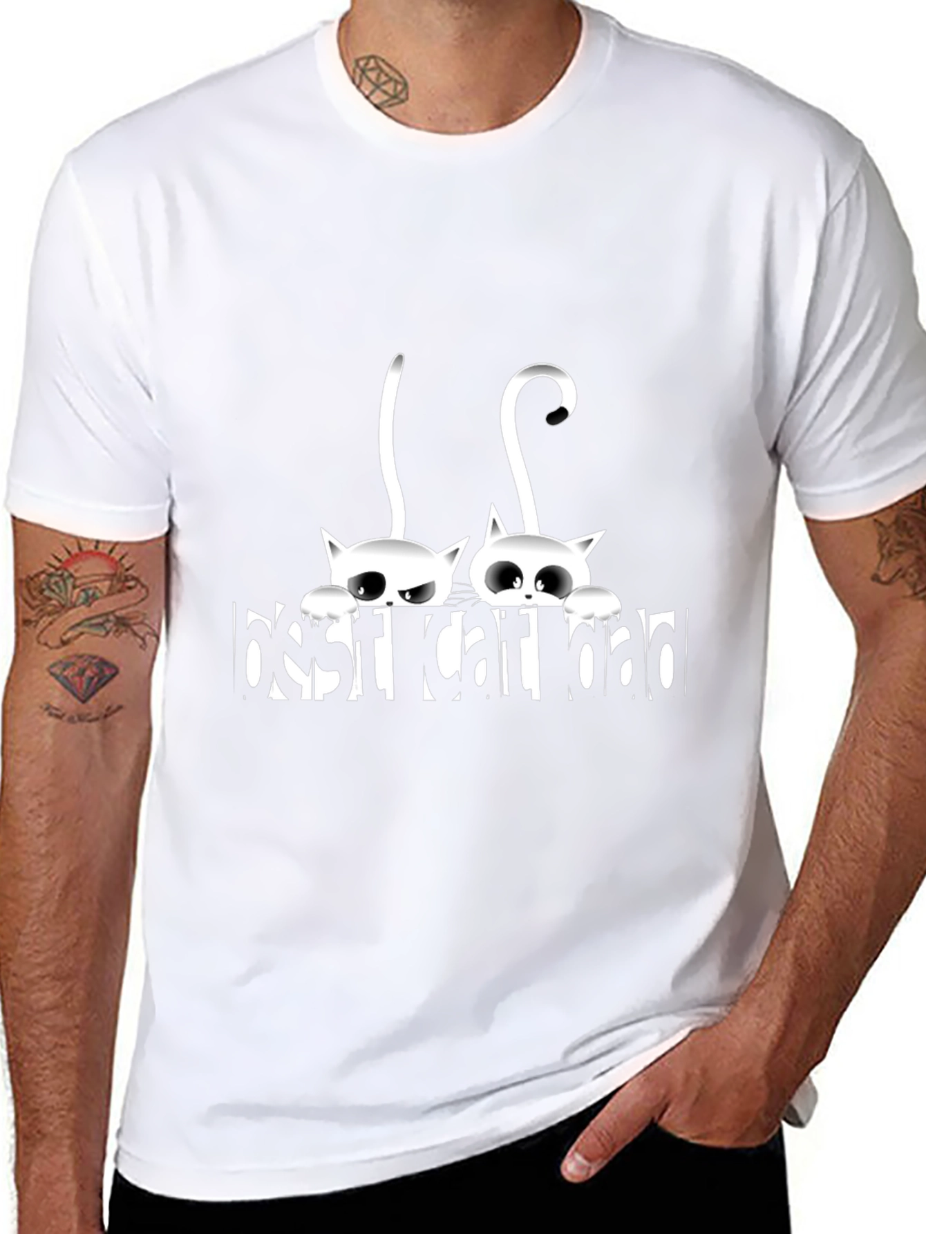Best Cat Dad T-Shirt
