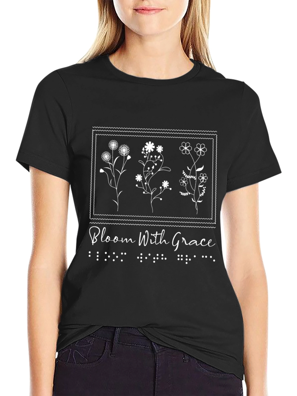 Bloom With Grace Graphic Tee