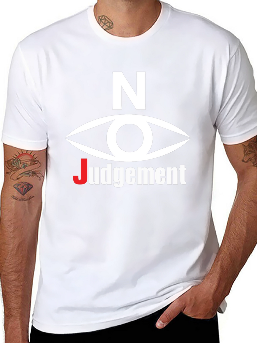No Judgement Black T-Shirt