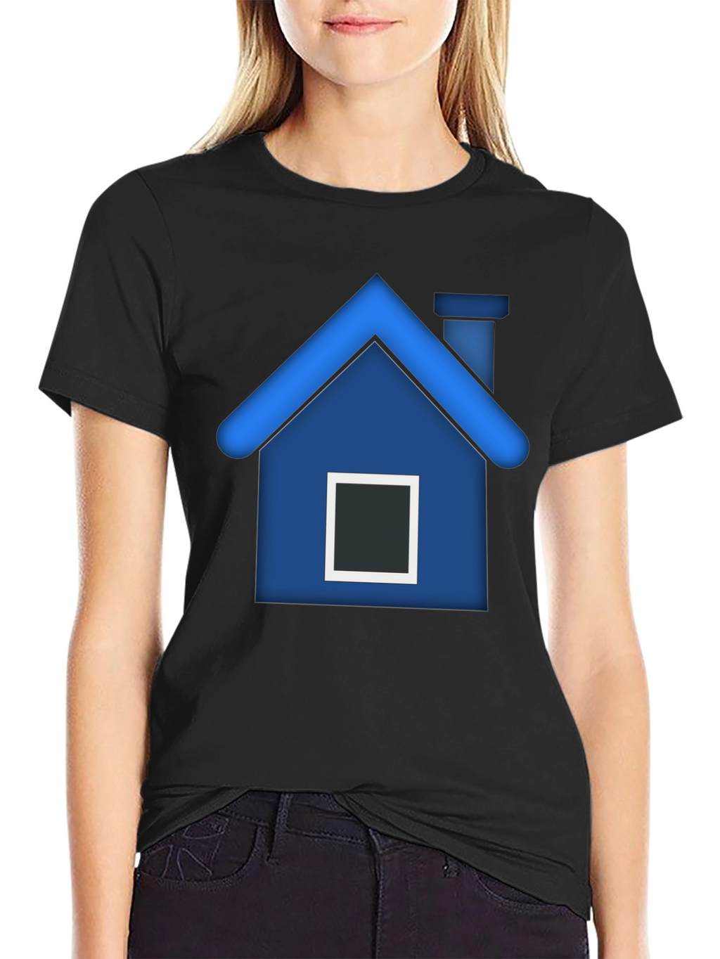 House Graphic Tee - Modern Home Style