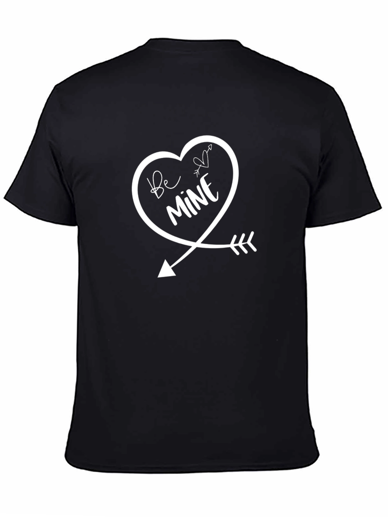 Be Mine Heart Arrow Graphic Tee - Valentines Day