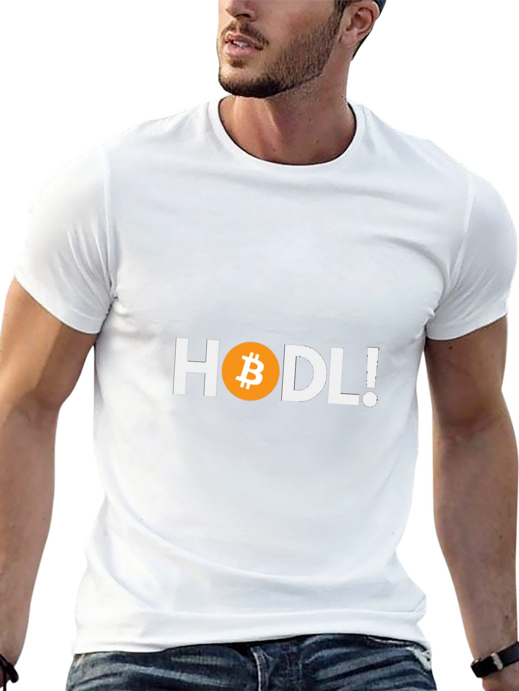 HODL Bitcoin Graphic Tee - Crypto Investor T-Shirt