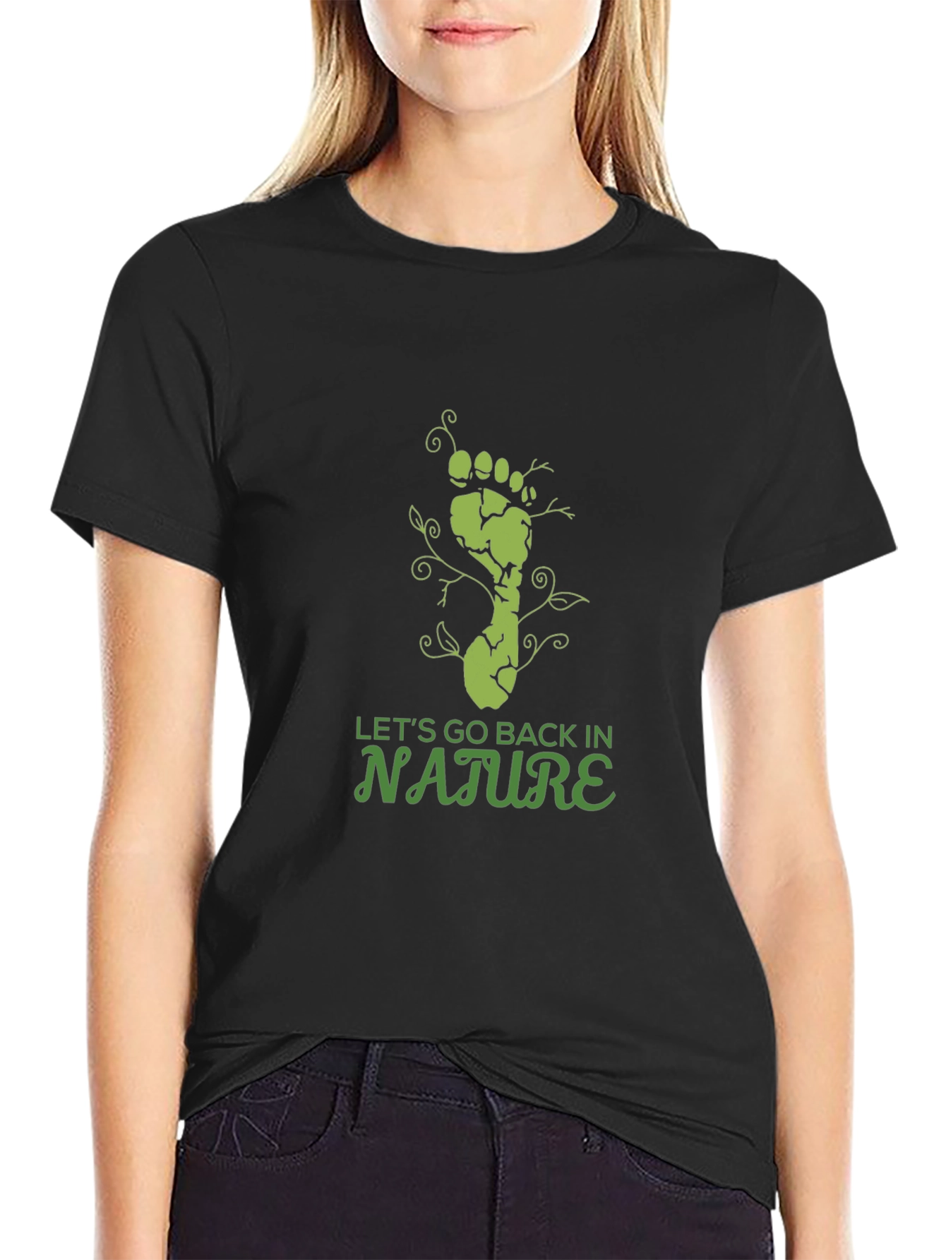 Nature Lover Tee - Green Footprint Design