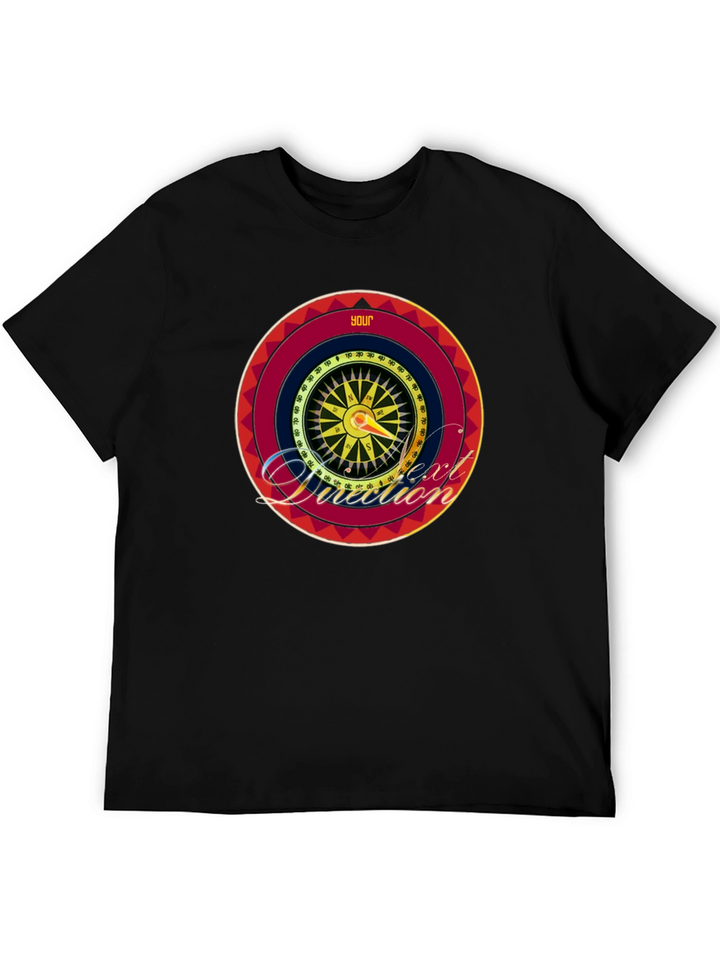 Your Next Direction Compass Graphic T-Shirt