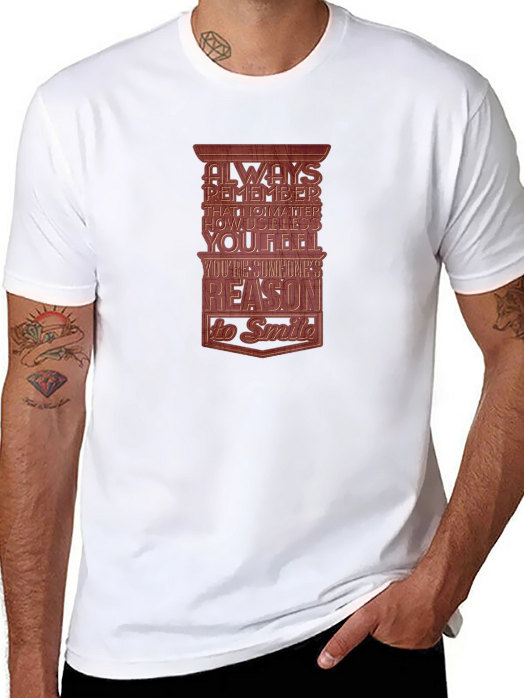 Motivational Quote Graphic Tee