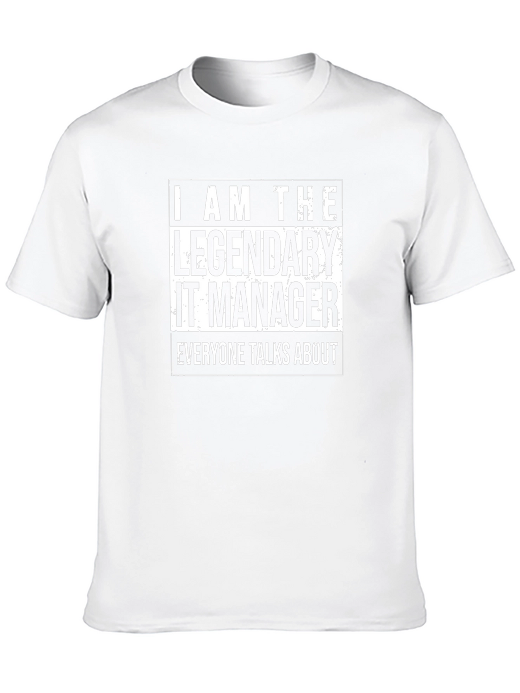 Legendary IT Manager Black T-Shirt