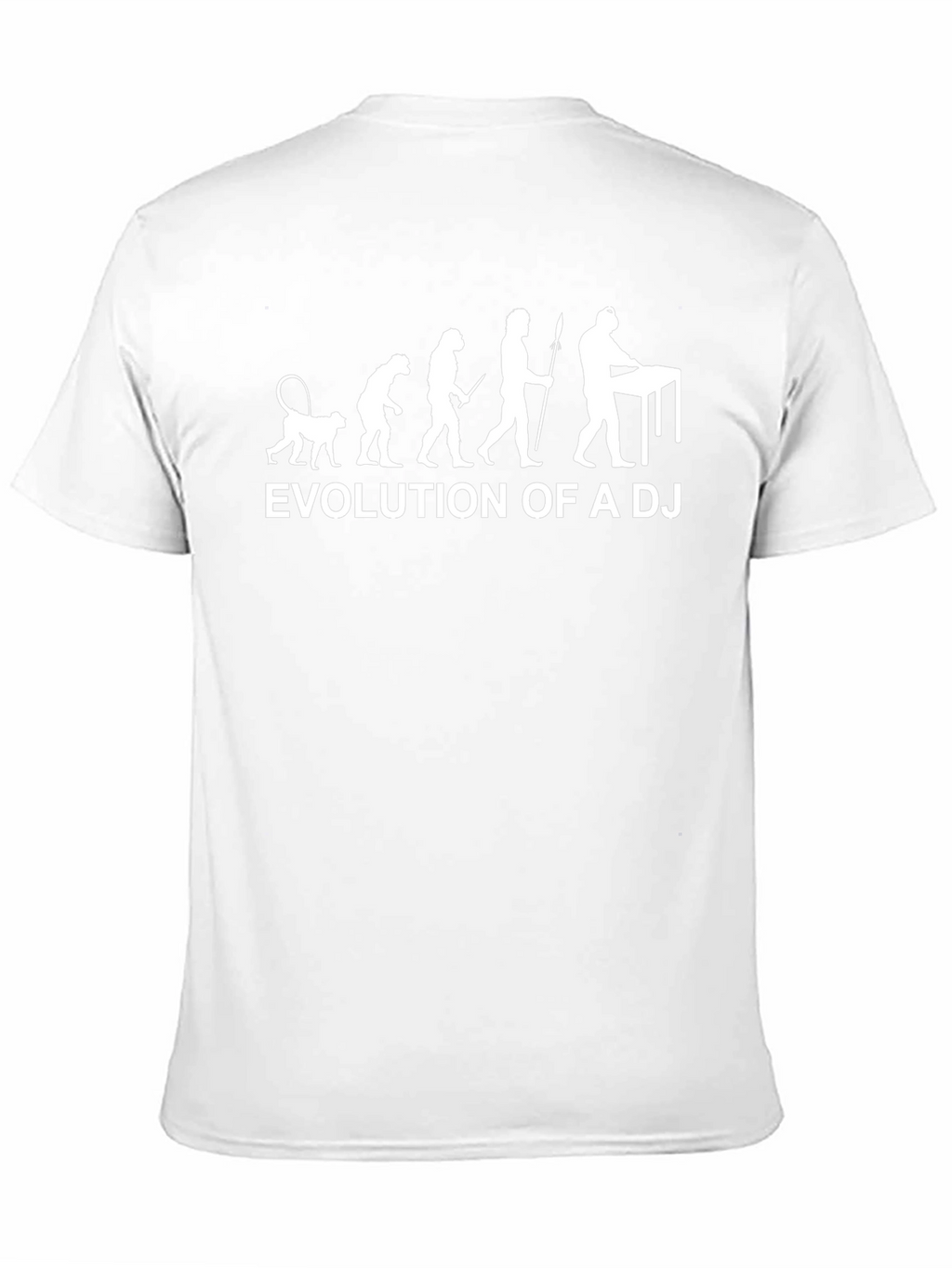 Evolution of a DJ Black Graphic T-Shirt