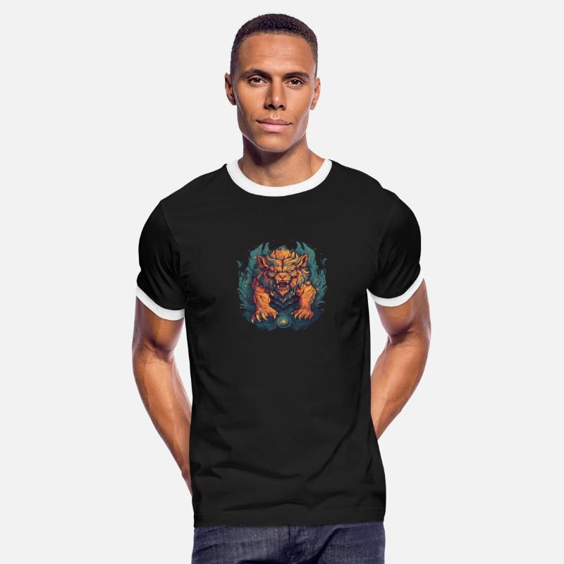 A mythical creature Manticore