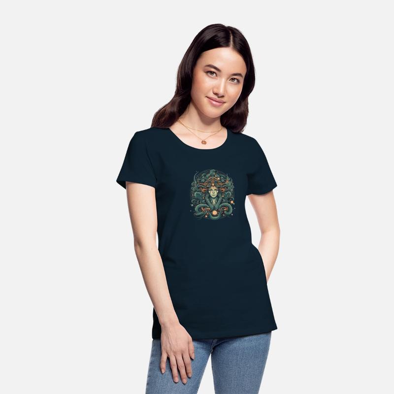 A mythical creature medusa