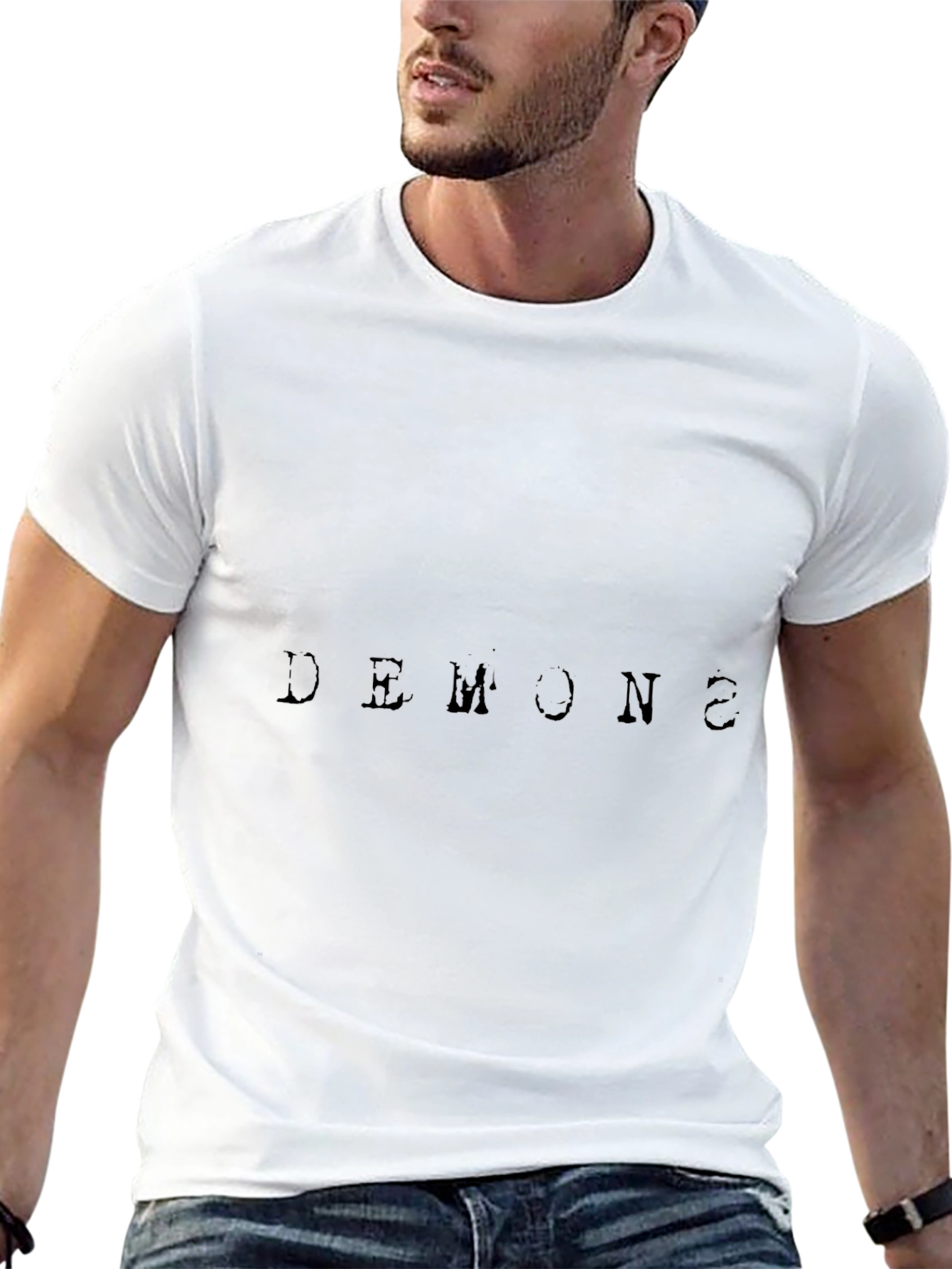 Demons Graphic Tee - Mens Black T-Shirt