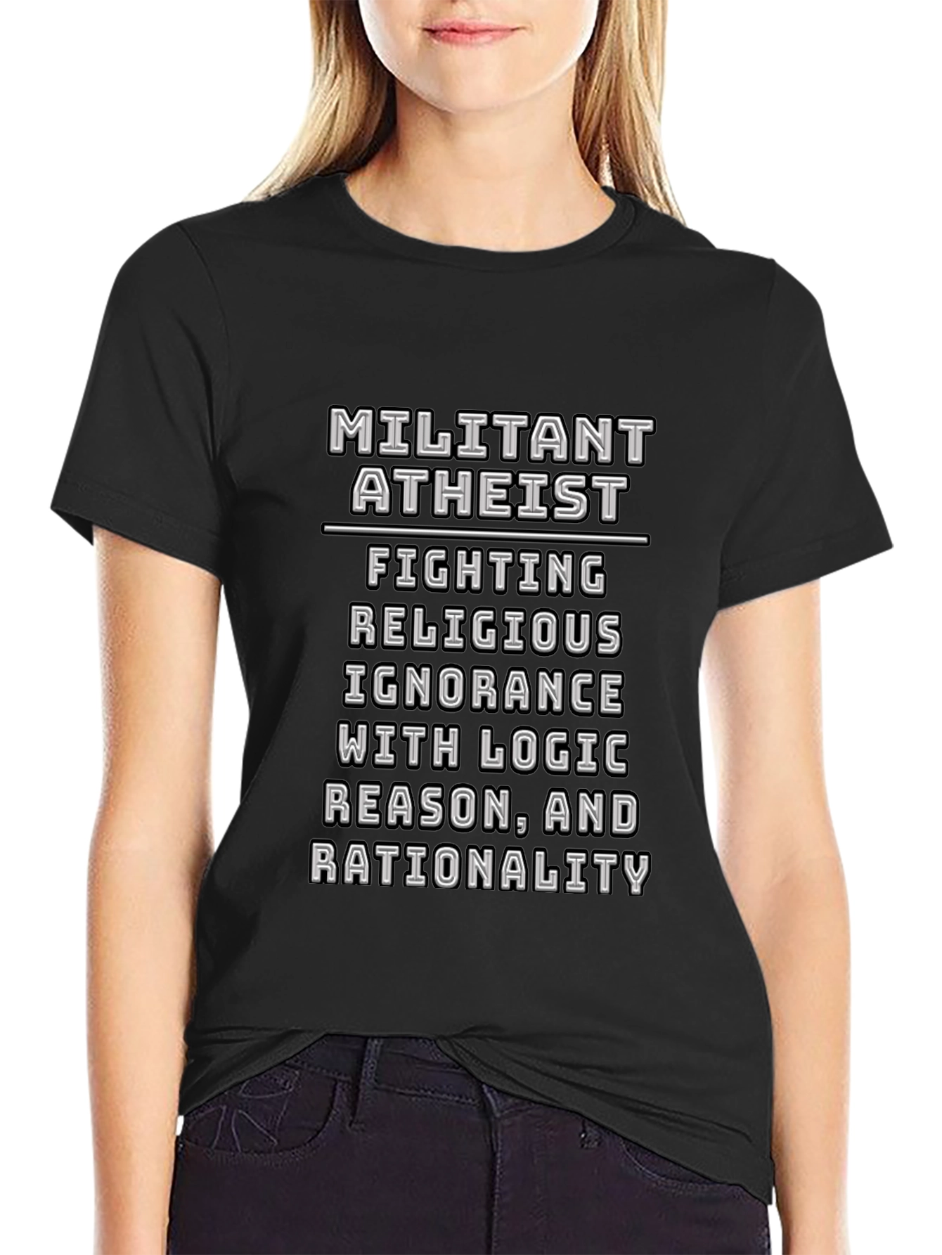 Militant Atheist Logic T-Shirt
