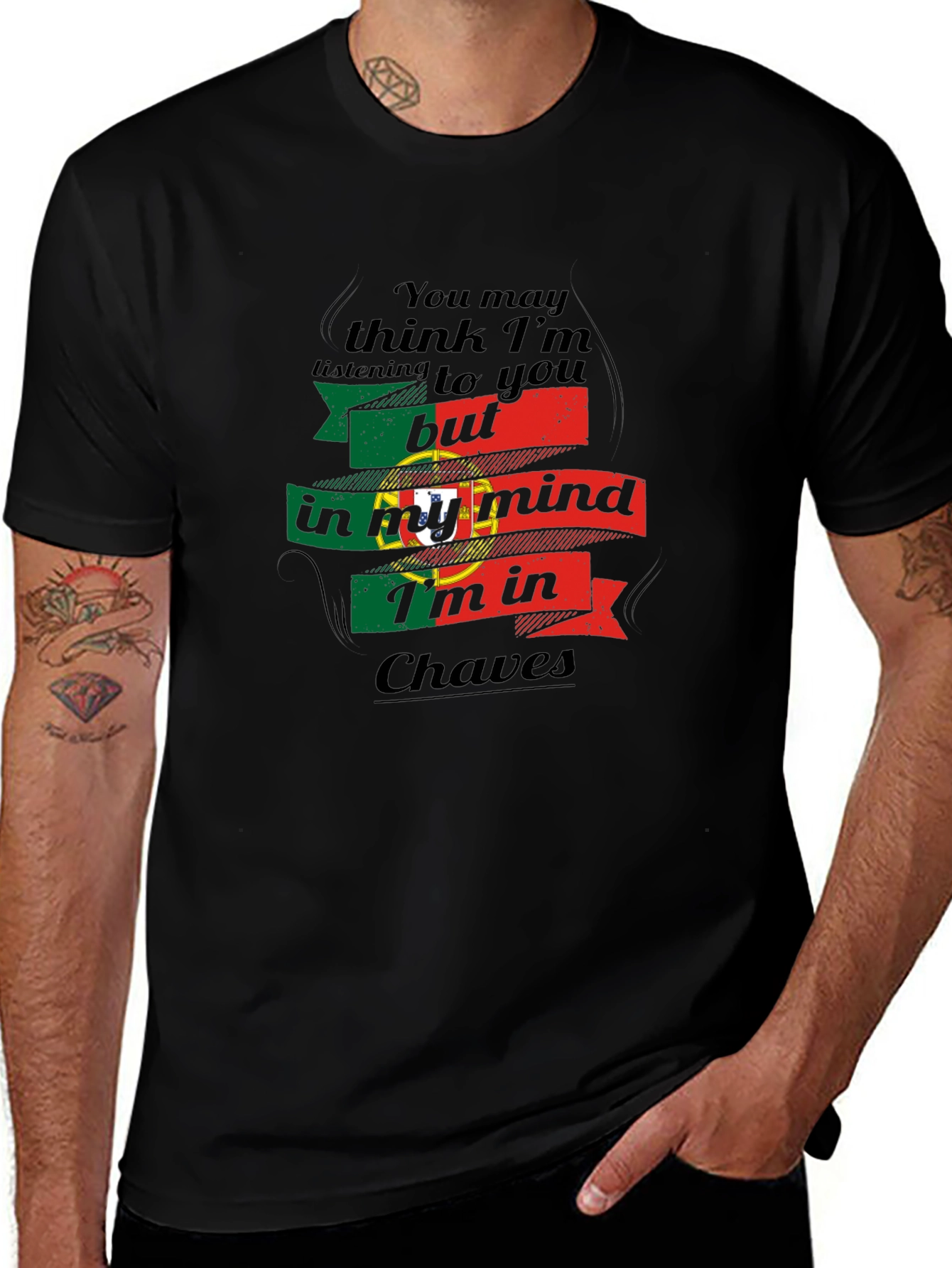 Chaves Portugal Mind T-Shirt - Travel Souvenir Tee