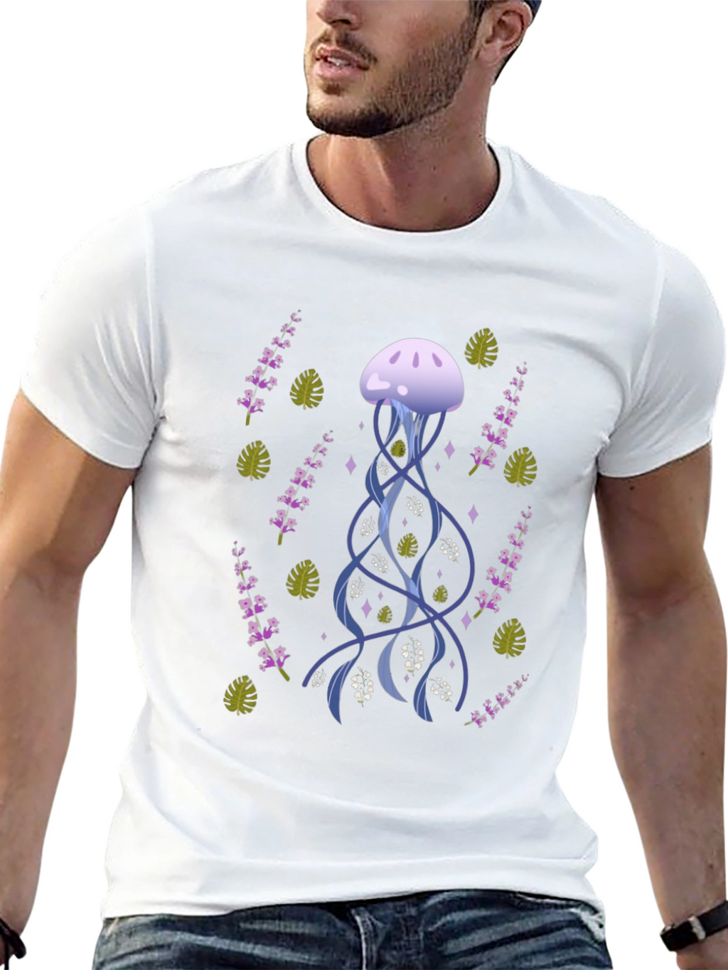 Jellyfish T-Shirt - Unique Graphic Print