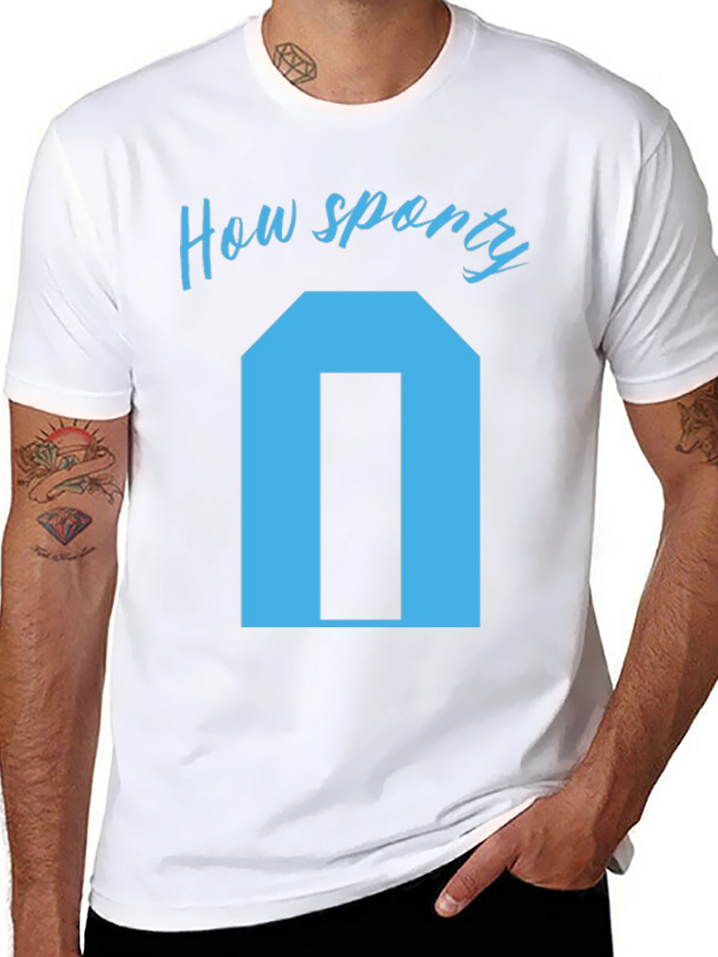 How Sporty T-Shirt - Unique Graphic Tee