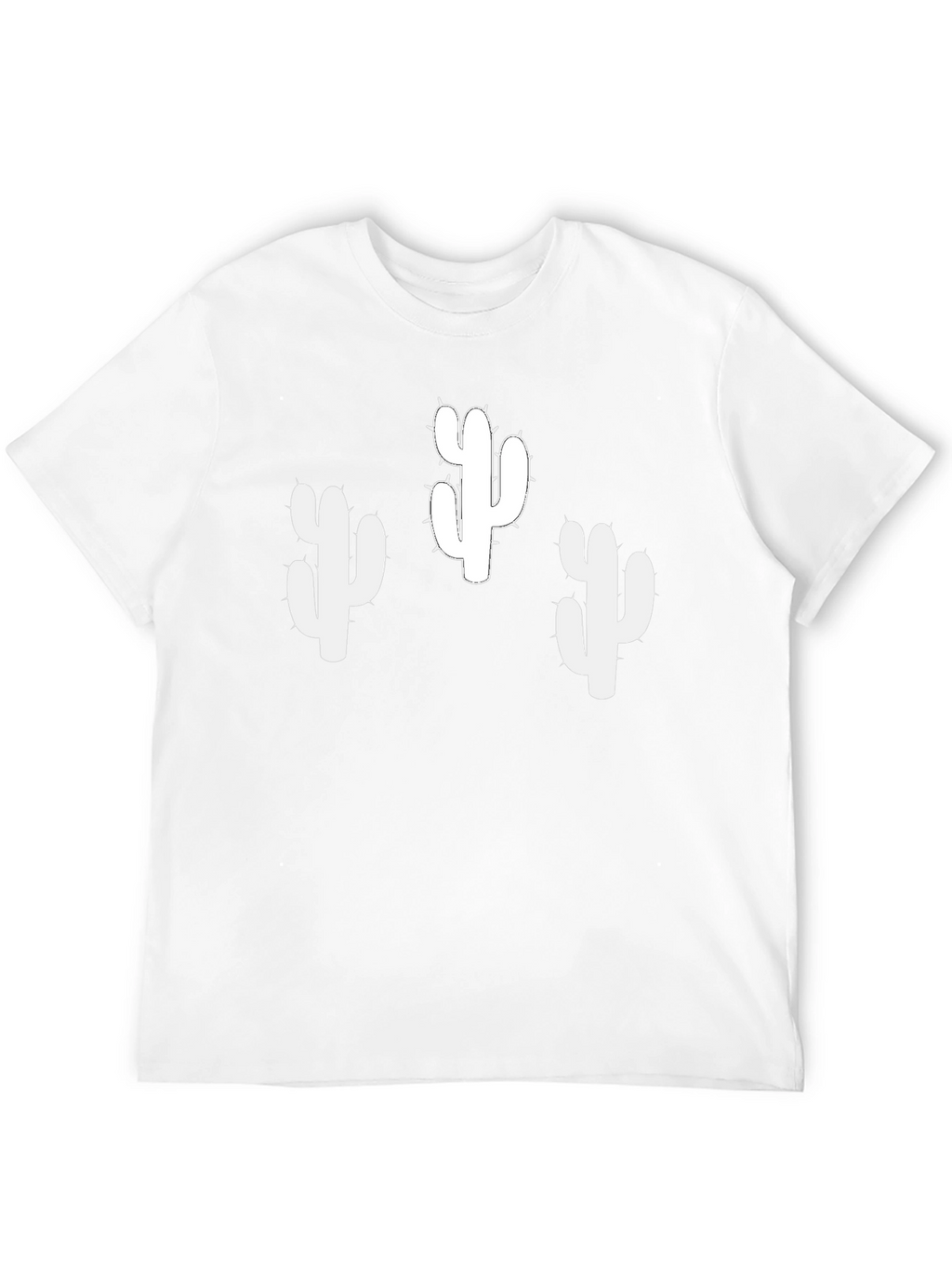 Cactus T-Shirt - Black Cotton Tee