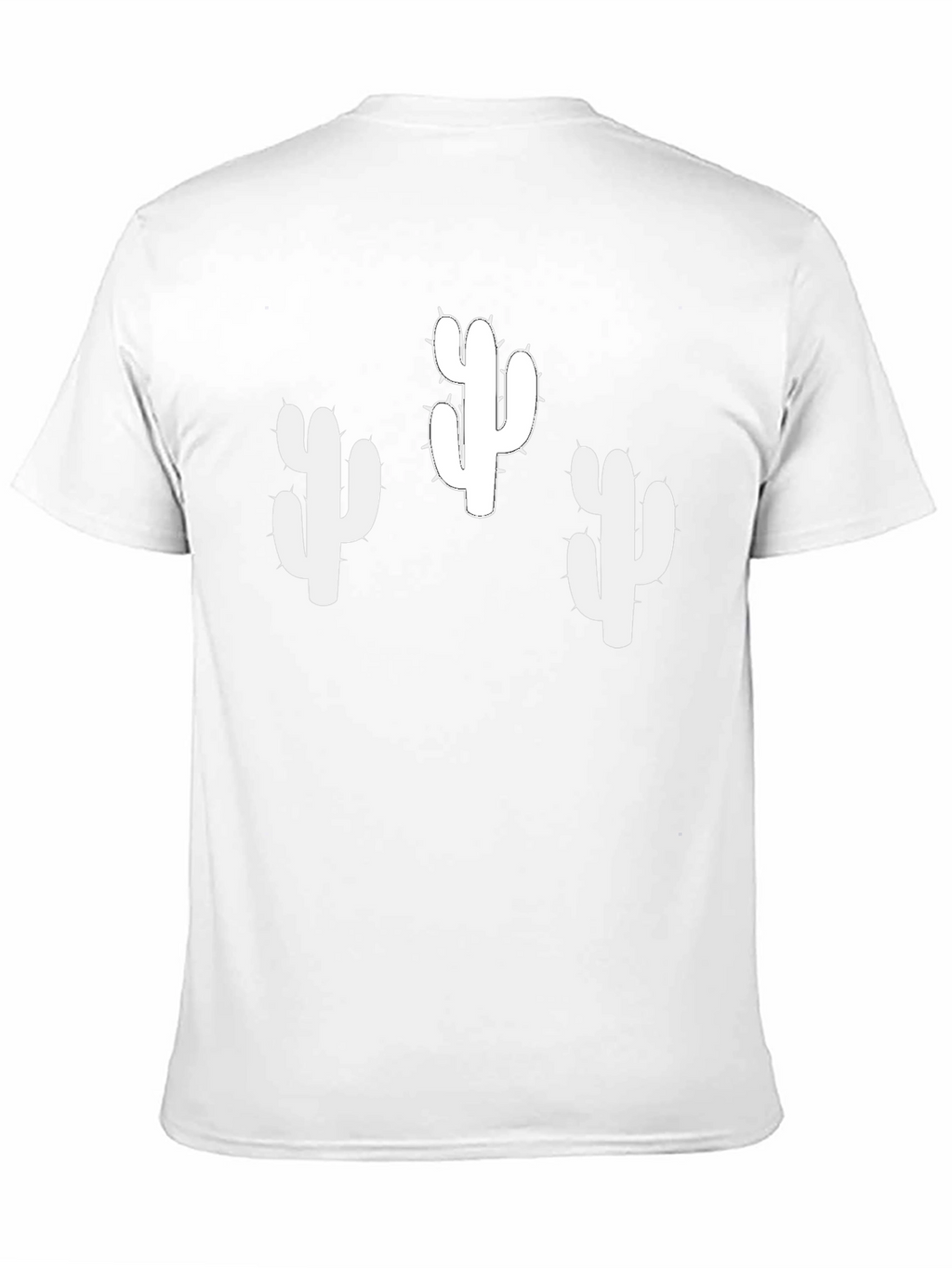 Cactus T-Shirt - Black Cotton Tee