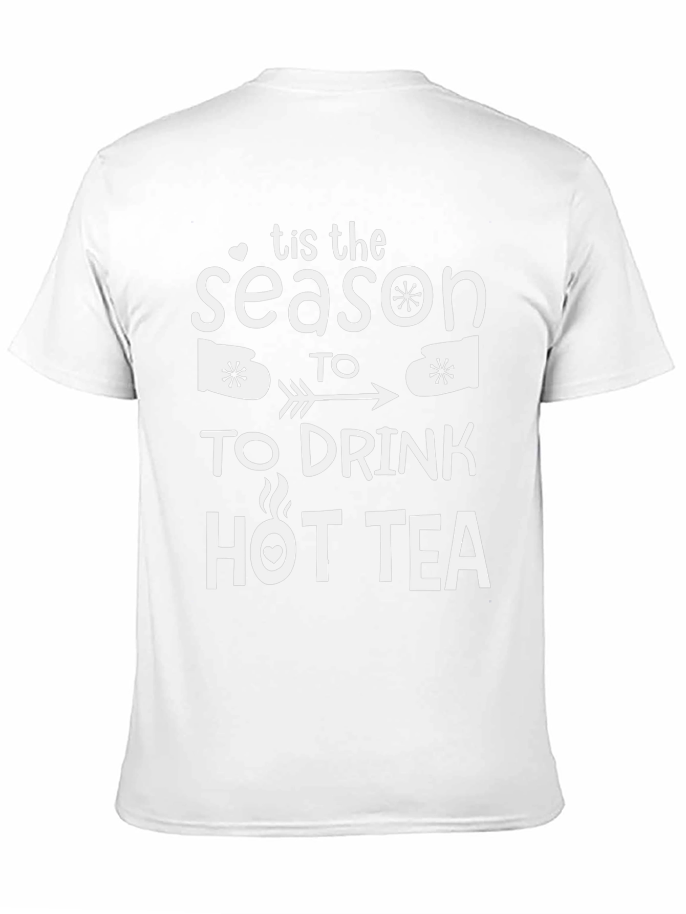 Tis the Season to Drink Hot Tea Graphic Tee