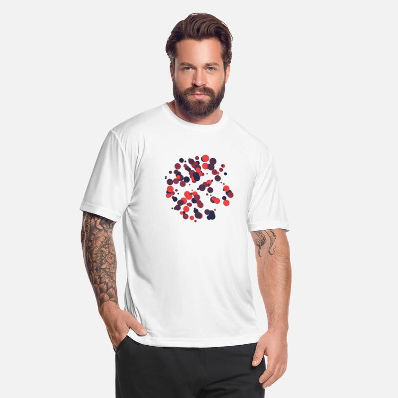 abstract circles pattern