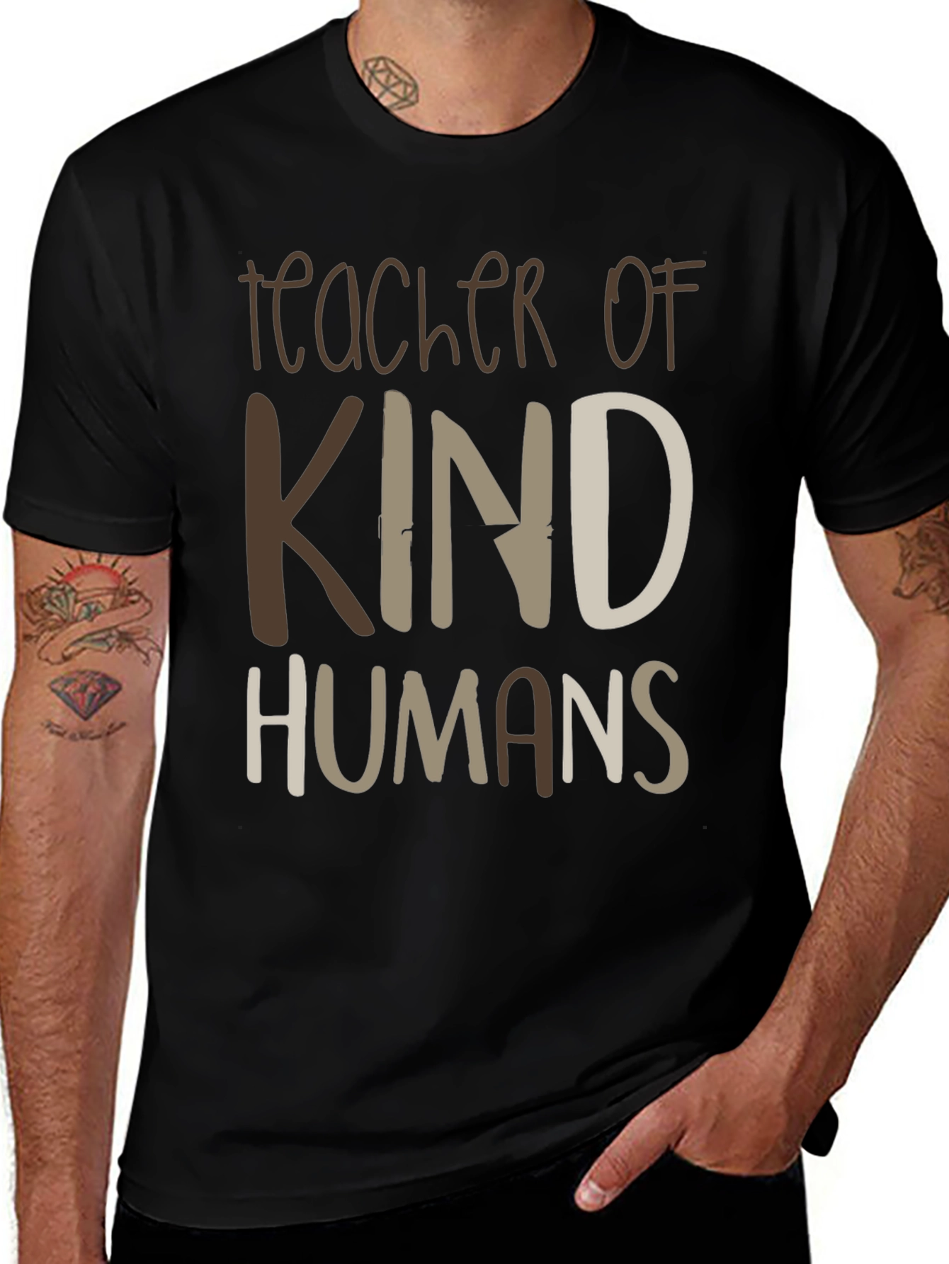 Teacher of Kind Humans Graphic T-Shirt