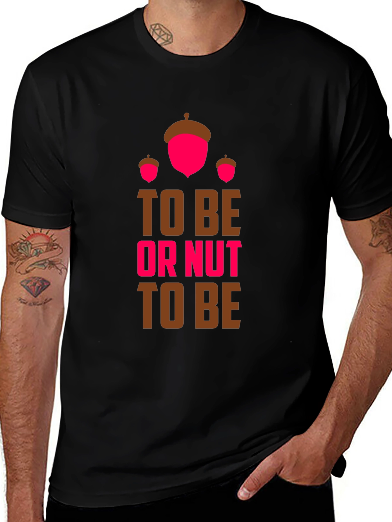 To Be Or Nut To Be Graphic Tee