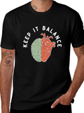 Keep It Balance Brain Heart T-Shirt