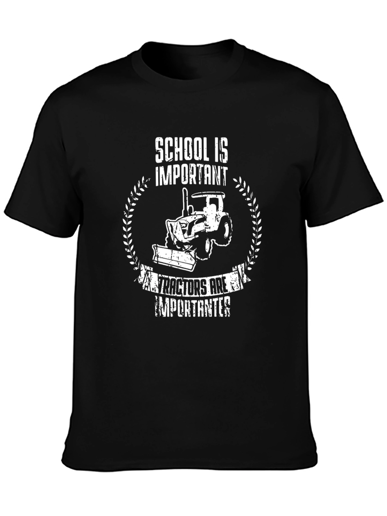 School Is Important Tractors T-Shirt