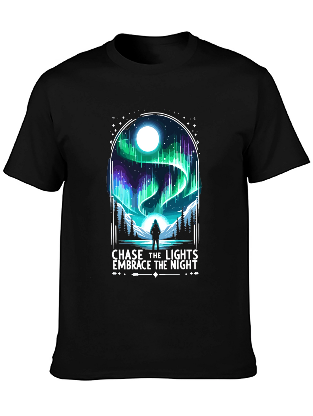 Chase the Lights T-Shirt - Embrace the Night
