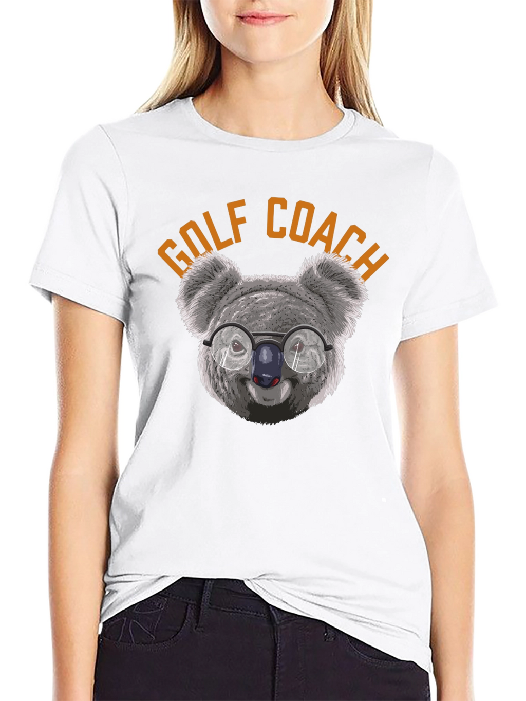 Golf Coach Koala Graphic Tee