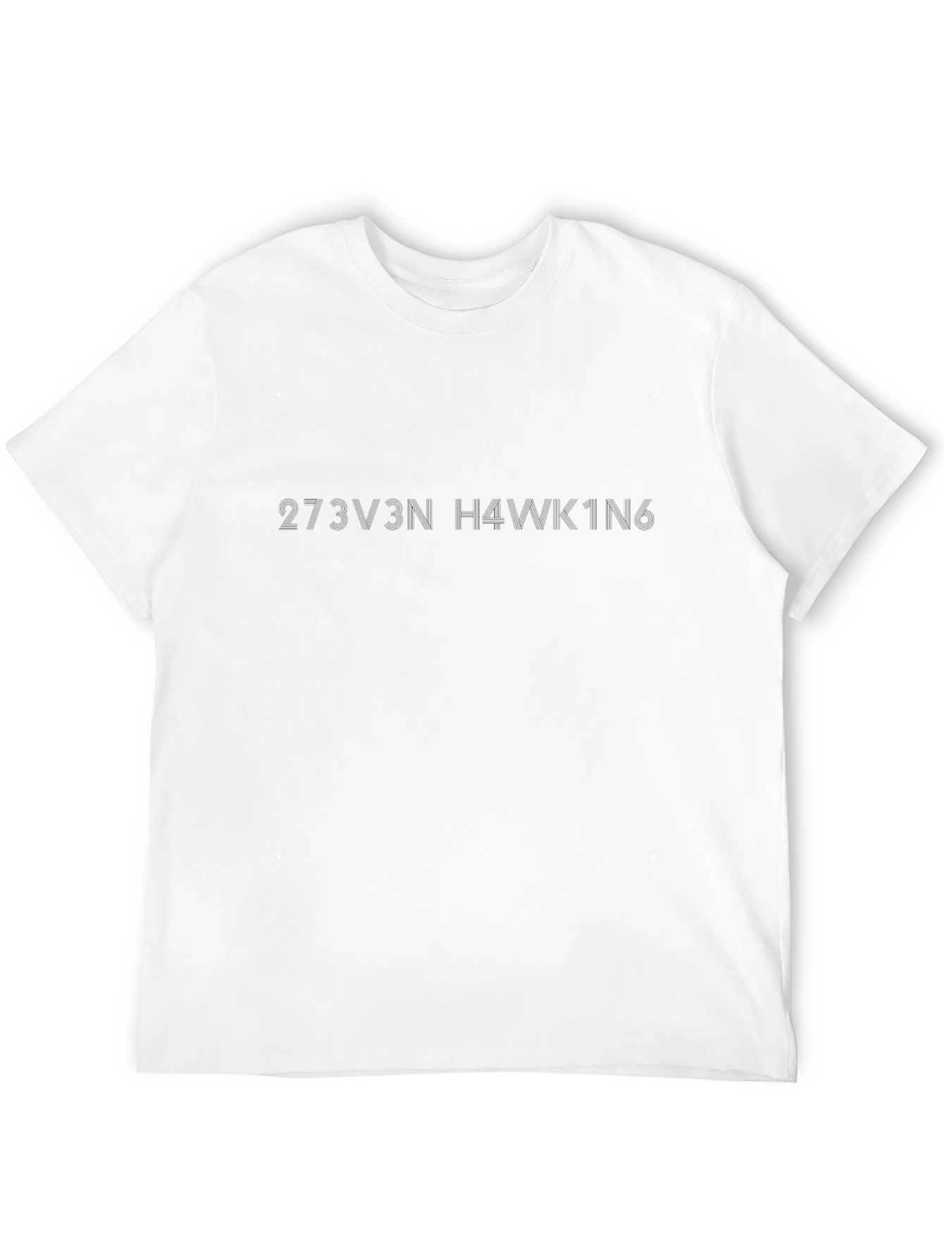 Stephen Hawking T-Shirt - Cool Black Tee