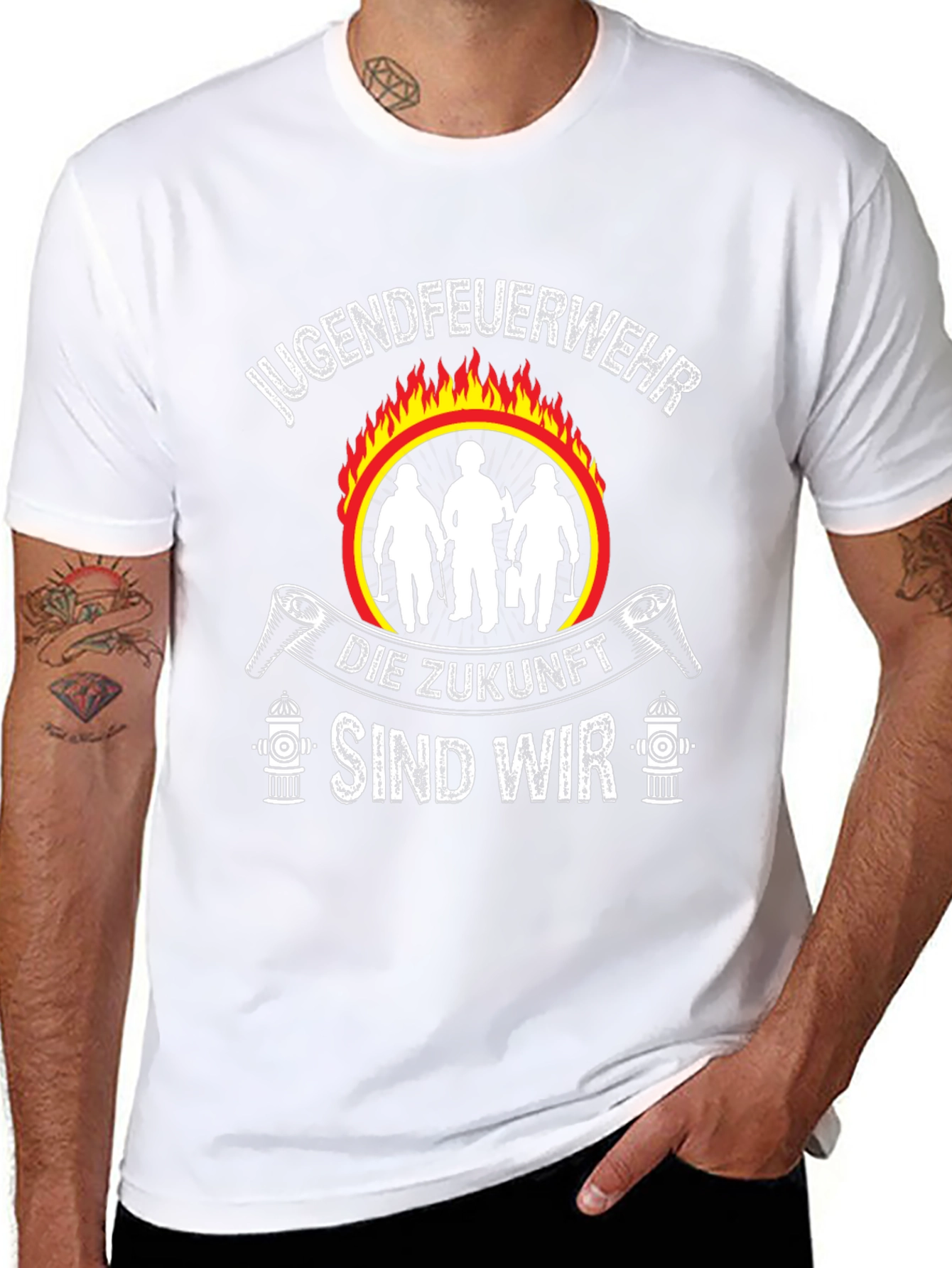 Youth Fire Department T-Shirt - Future is Us