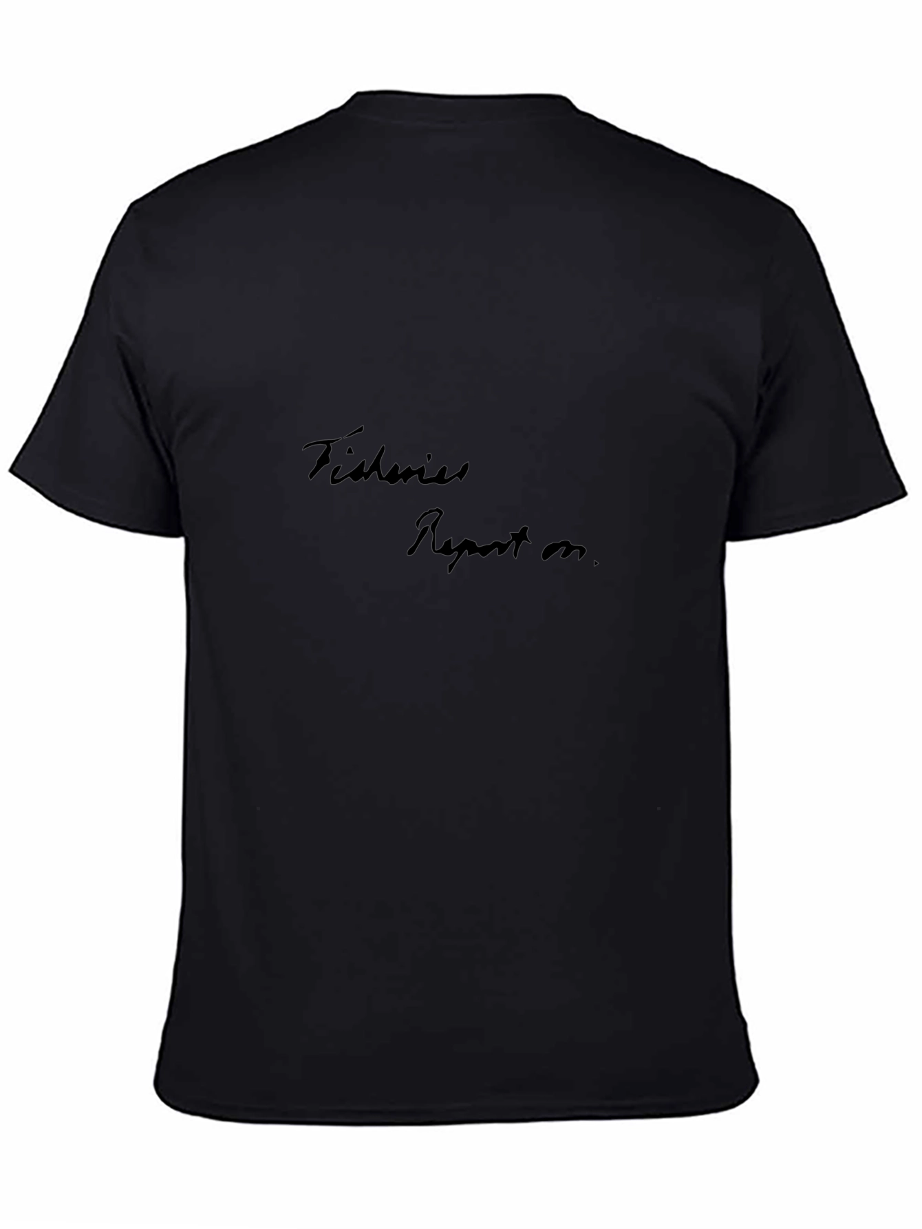 Fisheries Report Crew Neck T-Shirt