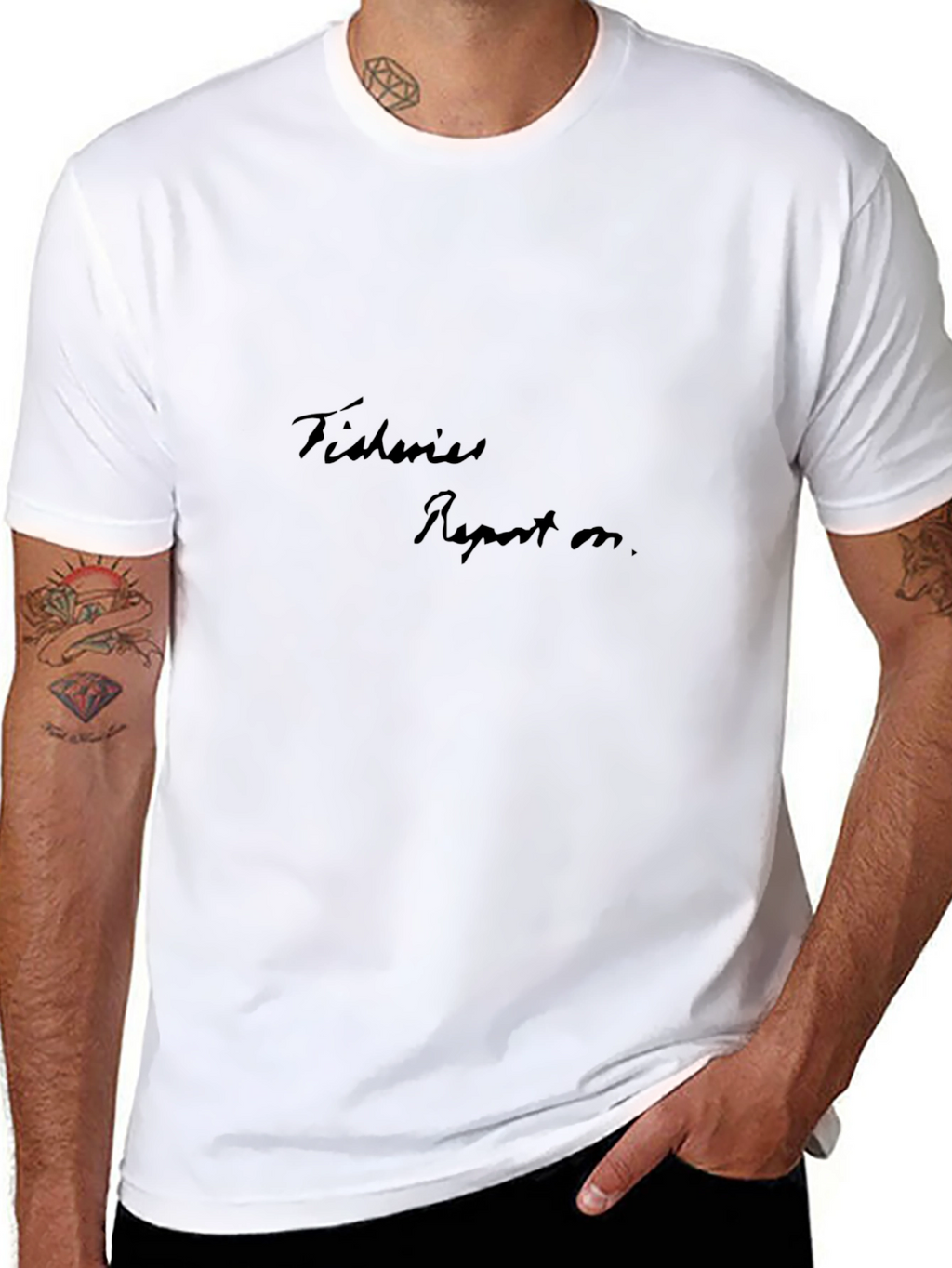 Fisheries Report Crew Neck T-Shirt