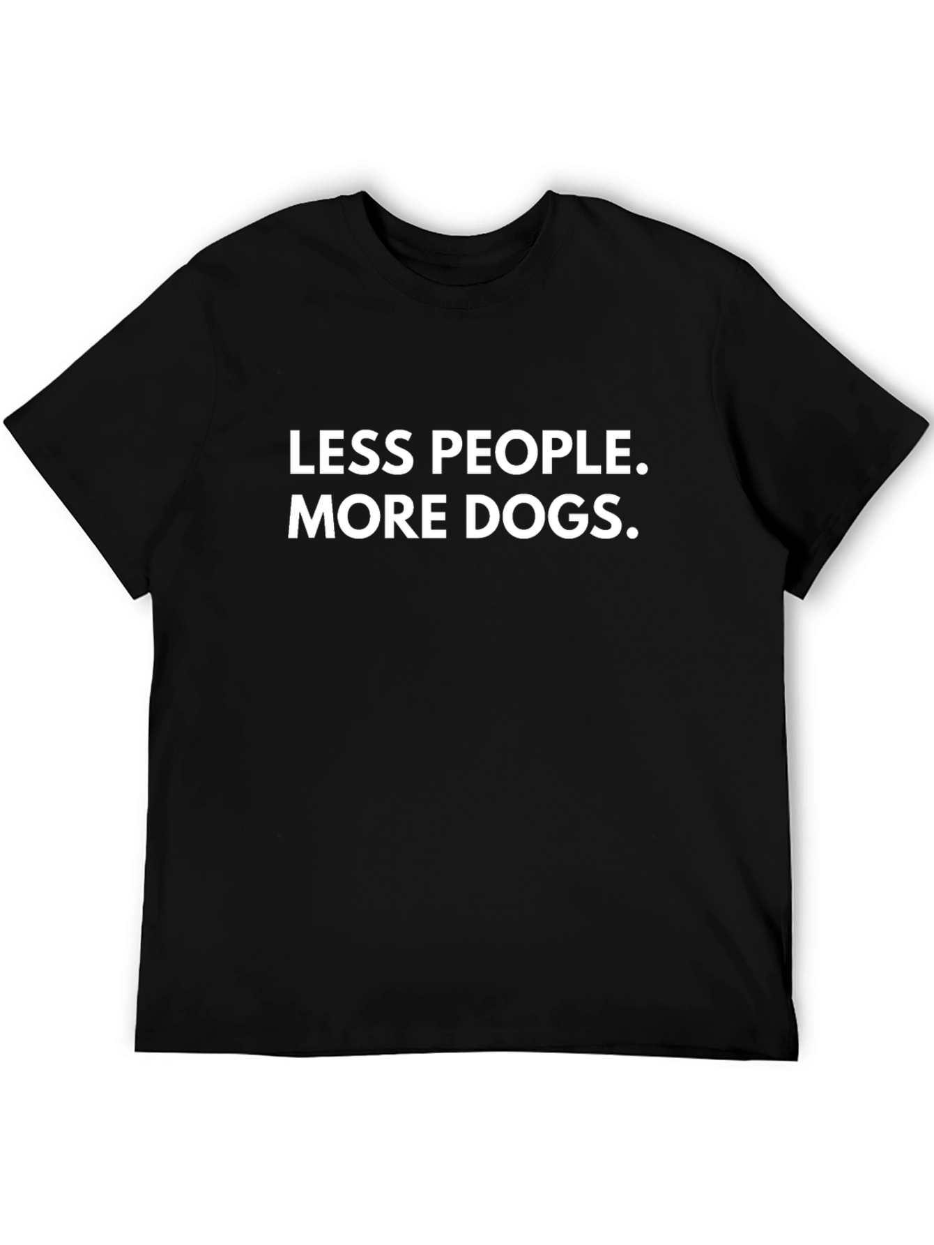 Less People More Dogs Graphic Tee