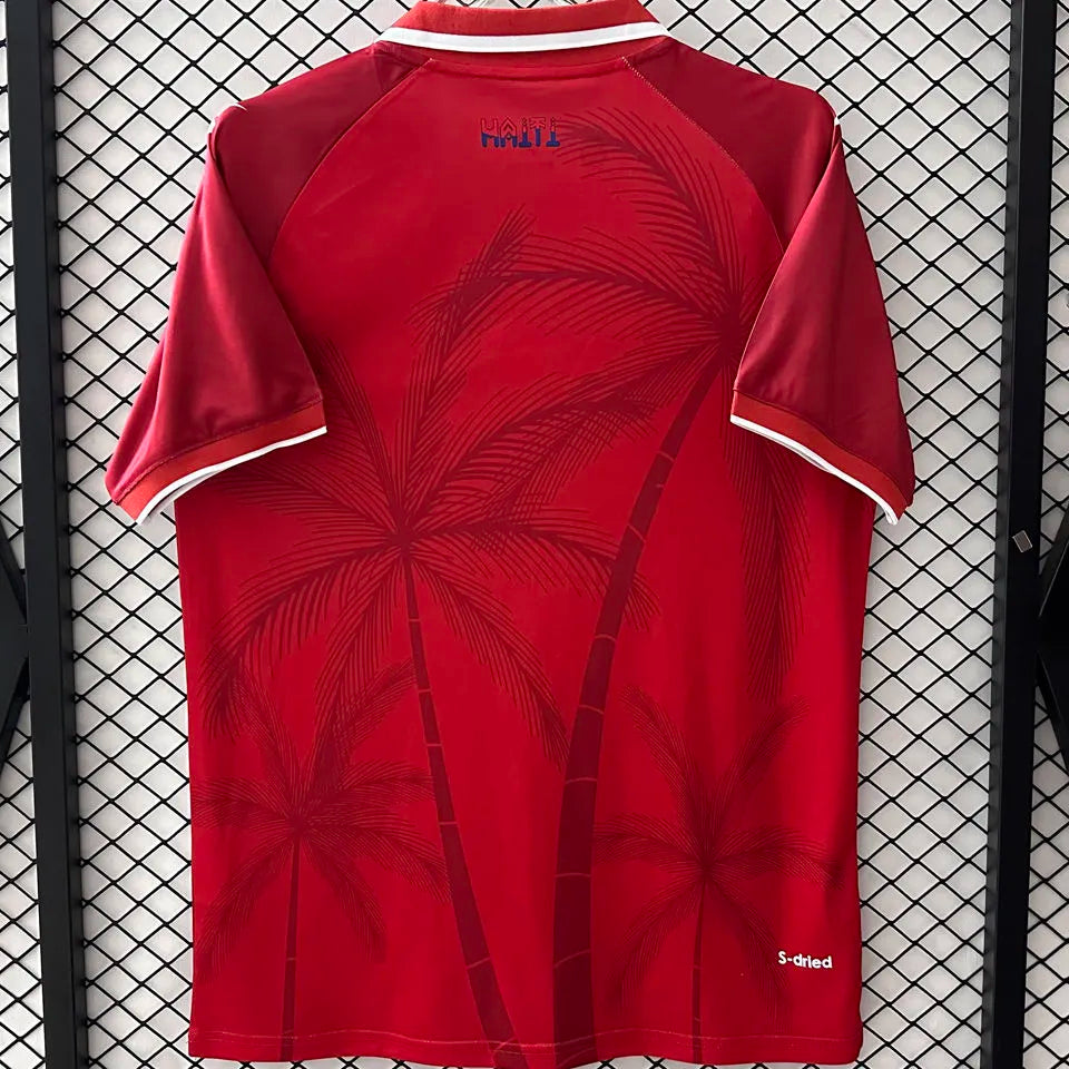 2026/27 Haiti Third Red Fans Soccer Jersey 海地 Back