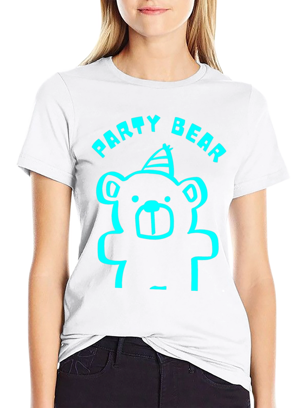Party Bear T-Shirt - Fun Graphic Tee