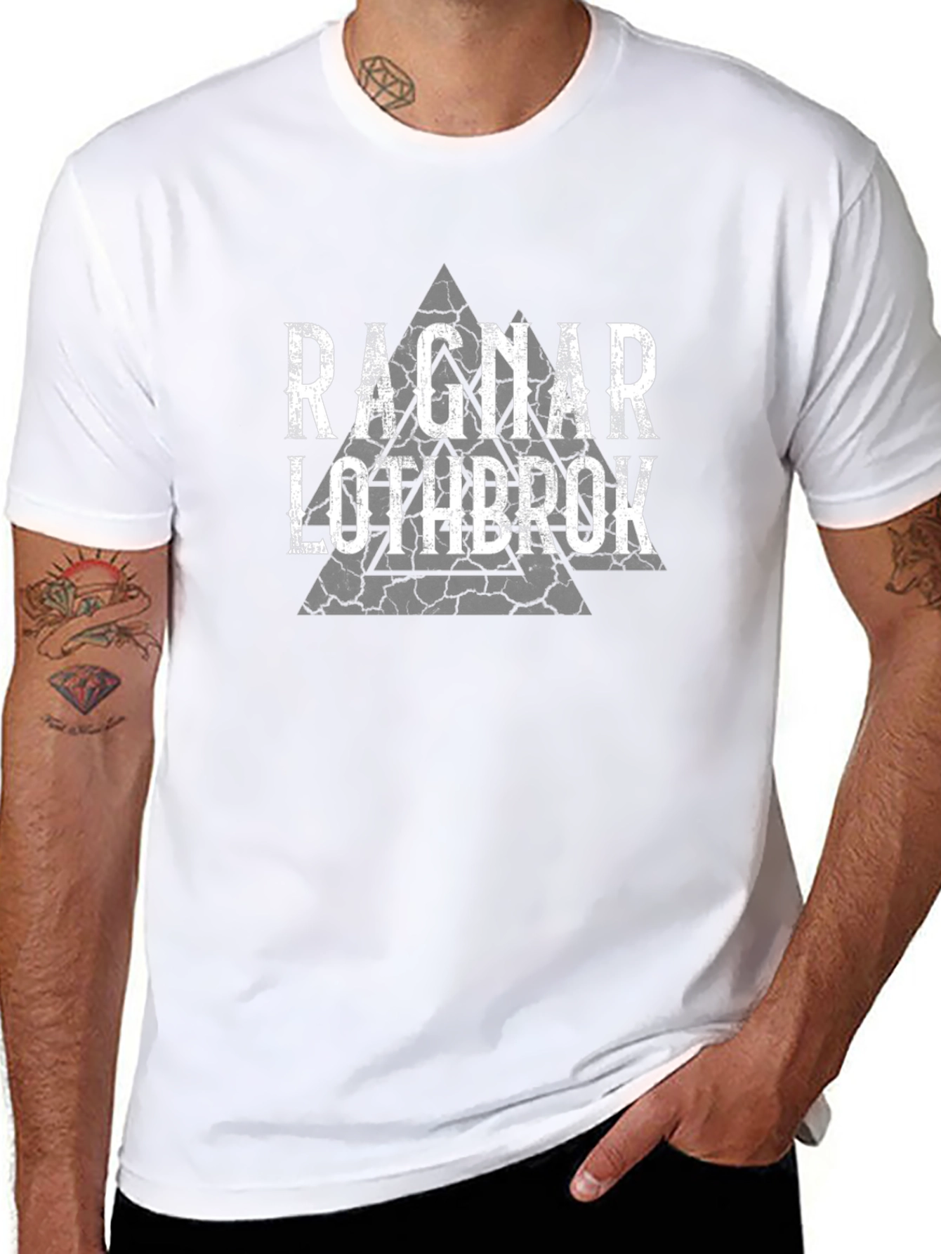 Ragnar Lothbrok Viking T-Shirt - Black Graphic Tee