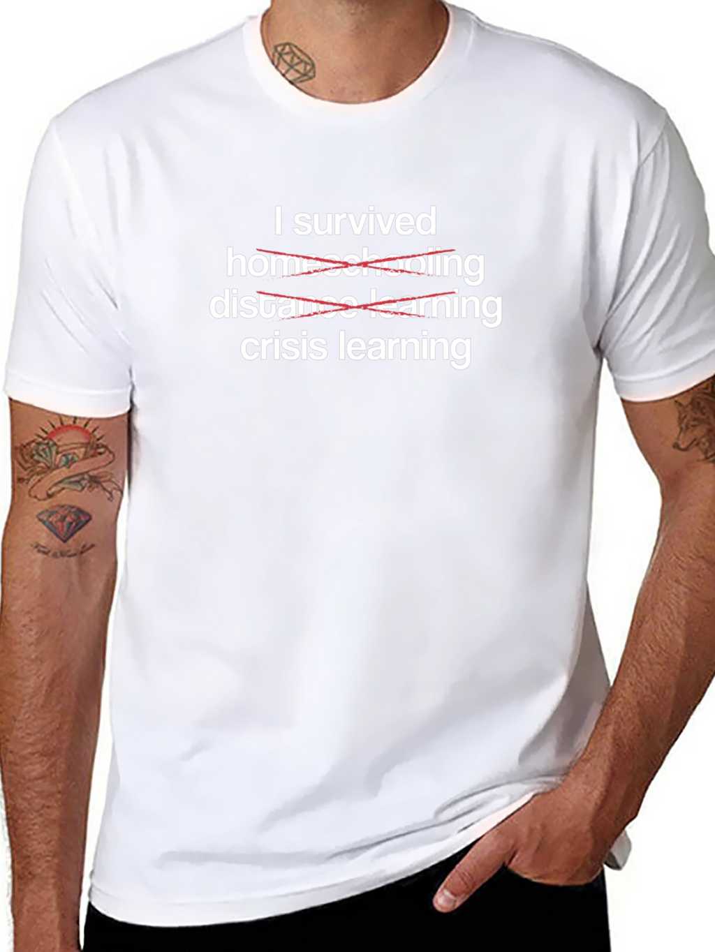 I Survived Crisis Learning T-Shirt