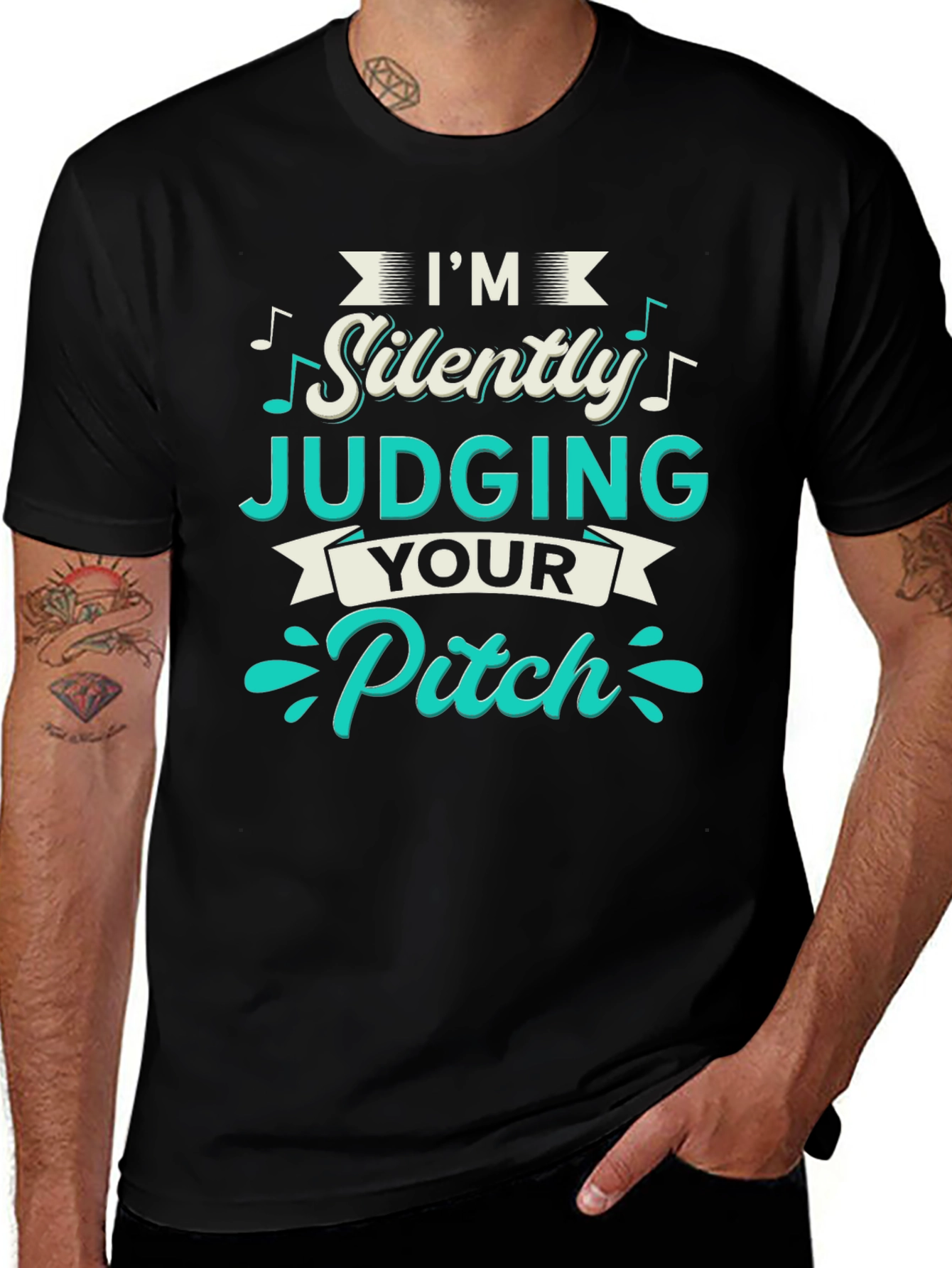 Im Silently Judging Your Pitch T-Shirt