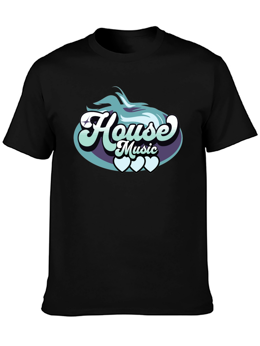 House Music Graphic T-Shirt Stylish Tee