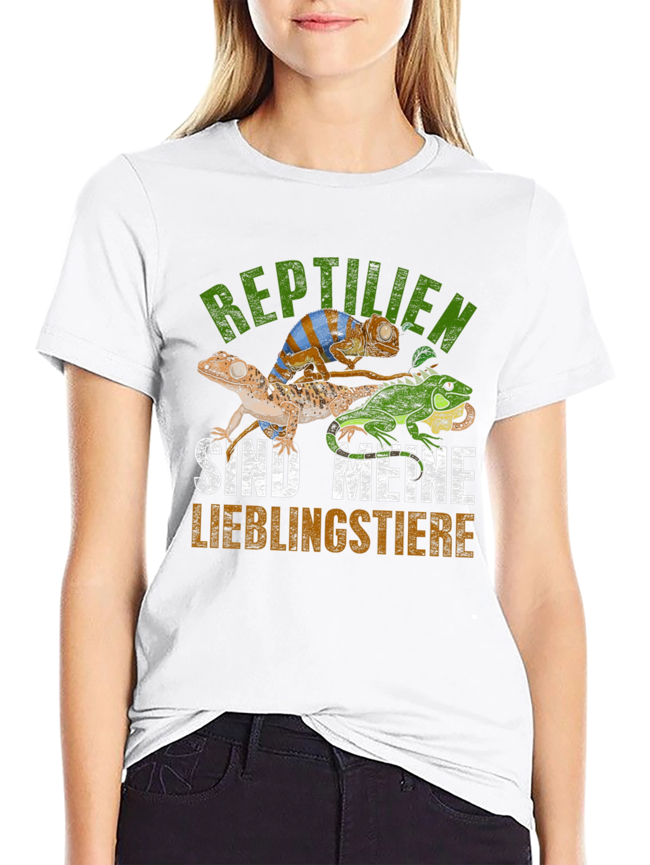 Reptilien Sind Meine Lieblingstiere Reptile T-Shirt