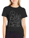 Bike Ride Graphic Tee - Cool Casual Style