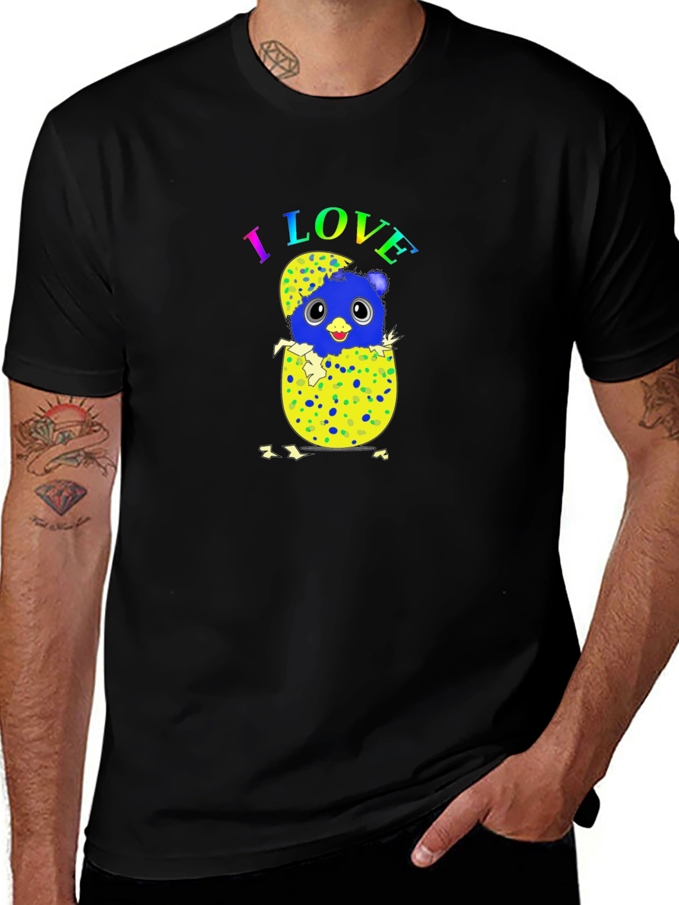 I Love Hatching Chick T-Shirt