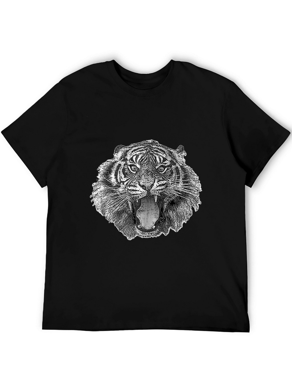 Tiger Graphic T-Shirt - Fierce Animal Print